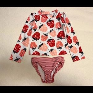 Carter’s 5T Strawberry Two-Piece Swimsuit Set